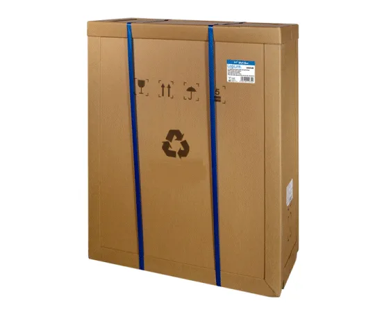 19“  RACK WANDKAST 6U 540 x 450 mm ONGEMONTEERD  ZWART
