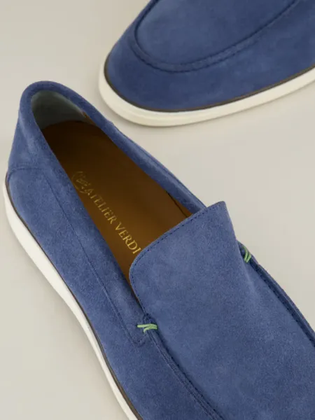 ATELIER VERDI ATELIER VERDI MEN NINO LOAFERS AVML01  DENIM