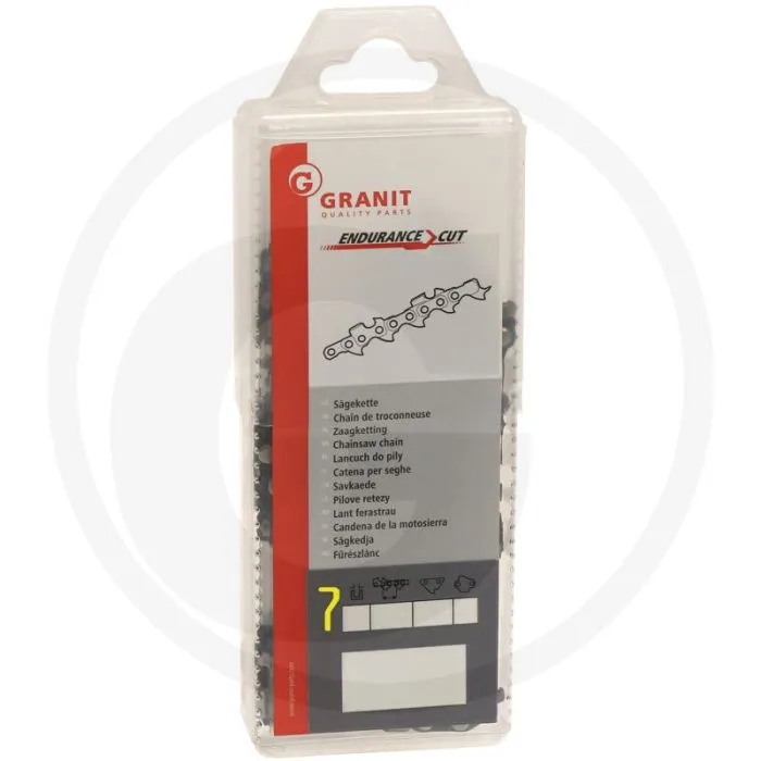 ENDURANCE CUT ZAAGKETTING RONDE ZAAGTAND  STEEK 3/8'  1,6MM  69 AANDRIJFSCHAKELS
