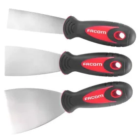 Facom 3 soepele RVS spatels - 237.J1