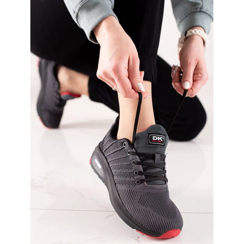 Grijze DK sportschoenen grijs
