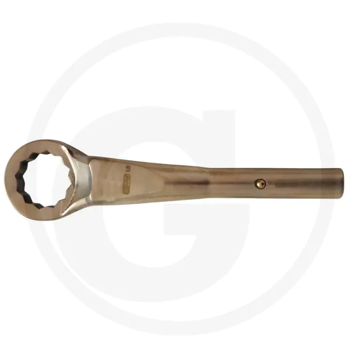 KS TOOLS BRONZE ZUGRINGSCHLüSSEL 77 MM  FLANKTRACTIONPROFIL, 110X98X375MM, 2600G